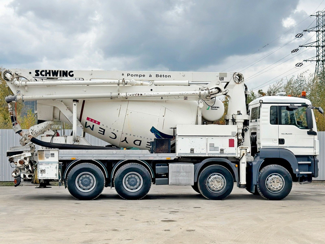 MAN TGS 35.400 BETONPUMPE * 8x4 / TOPZUSTAND - Bomba de hormigón: foto 5 MAN TGS 35.400 BETONPUMPE * 8x4 / TOPZUSTAND - Bomba de hormigón: foto 5