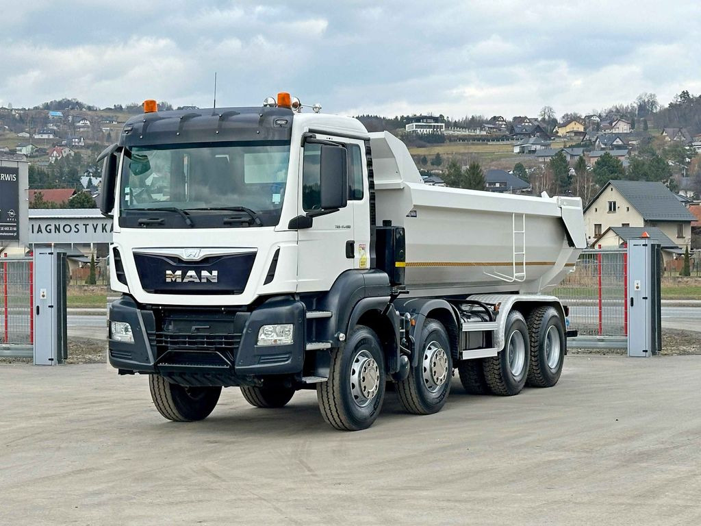 MAN TGS 41.480 KIPPER * 8x4 * TOPZUSTAND - Camión volquete: foto 1 MAN TGS 41.480 KIPPER * 8x4 * TOPZUSTAND - Camión volquete: foto 1