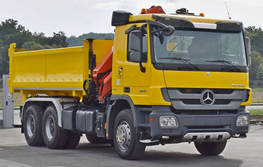 Mercedes-Benz ACTROS 2644 * PK 16001 - K A/FUNK * 6x4 - Camión grúa, Camión volquete: foto 4 Mercedes-Benz ACTROS 2644 * PK 16001 - K A/FUNK * 6x4 - Camión grúa, Camión volquete: foto 4