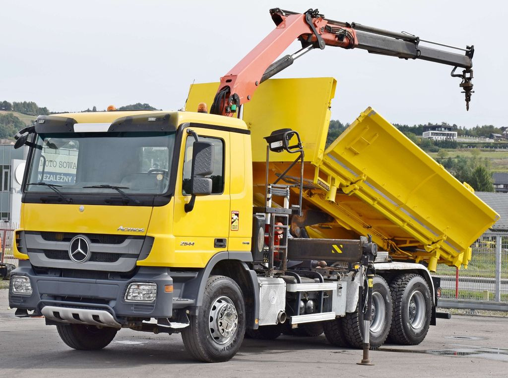 Mercedes-Benz ACTROS 2644 * PK 16001 - K A/FUNK * 6x4 - Camión grúa, Camión volquete: foto 3 Mercedes-Benz ACTROS 2644 * PK 16001 - K A/FUNK * 6x4 - Camión grúa, Camión volquete: foto 3