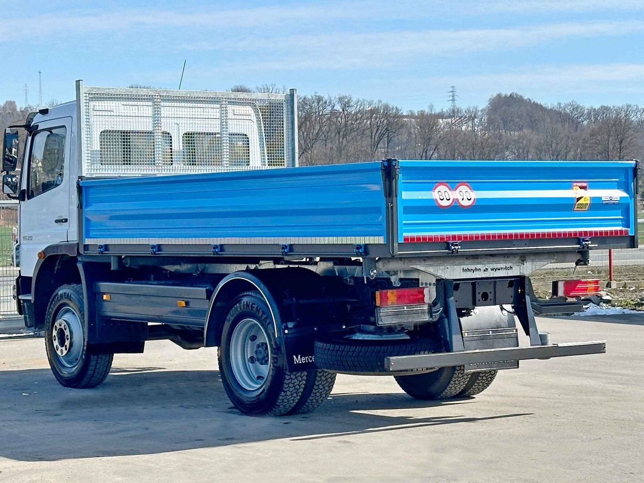 Camión volquete, Camión grúa nuevo Mercedes-Benz AXOR 1629 * KIPPER 4,80 m * 4x4 * TOPZUSTAND: foto 8