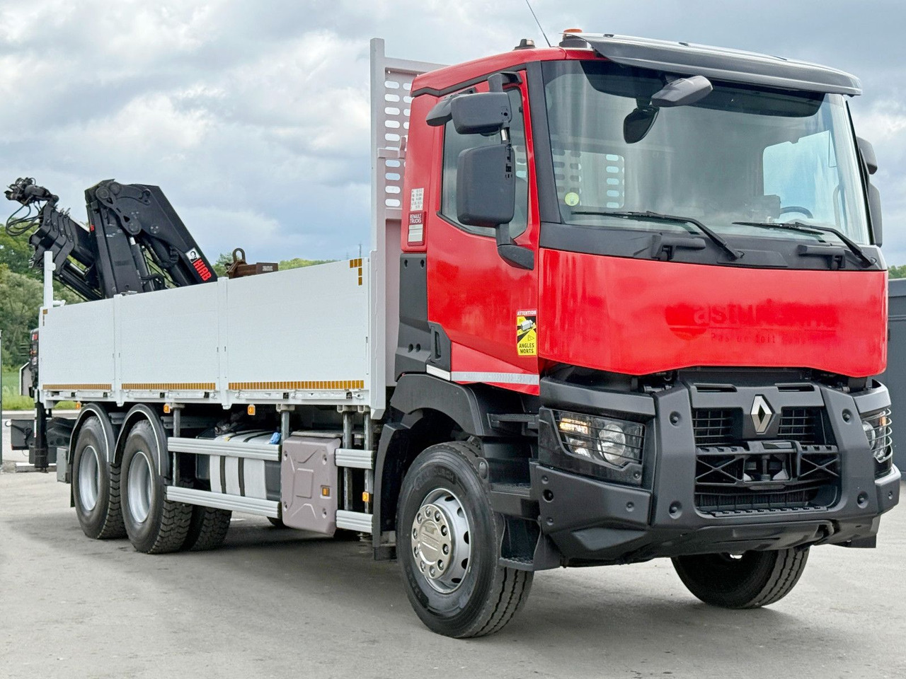 Renault C 430 *HIAB X - HIDUO 188 ES - 4 + FUNK * 6x4 - Camión grúa: foto 3 Renault C 430 *HIAB X - HIDUO 188 ES - 4 + FUNK * 6x4 - Camión grúa: foto 3
