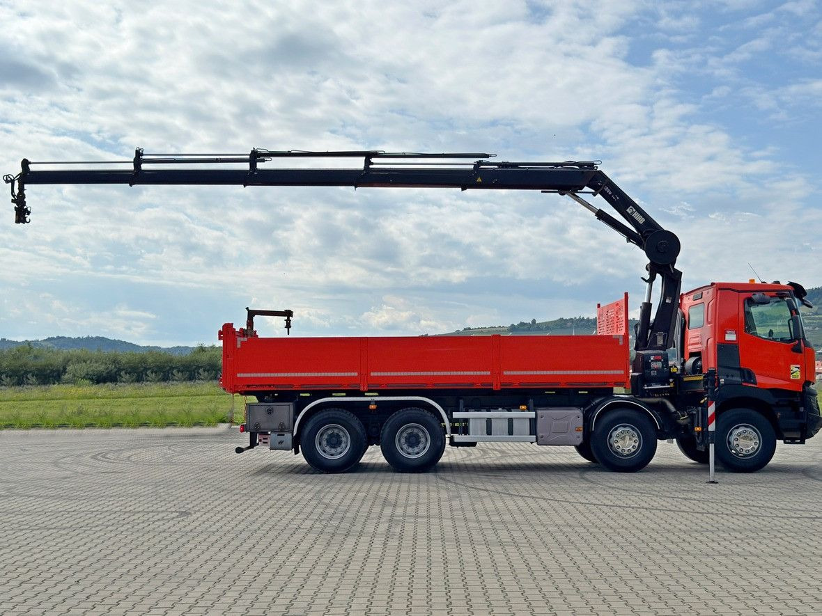 Renault C 430 *KIPPER 6,80m* HIAB X-HIDUO 188 ES-4 * 8x4 - Camión volquete, Camión grúa: foto 5 Renault C 430 *KIPPER 6,80m* HIAB X-HIDUO 188 ES-4 * 8x4 - Camión volquete, Camión grúa: foto 5