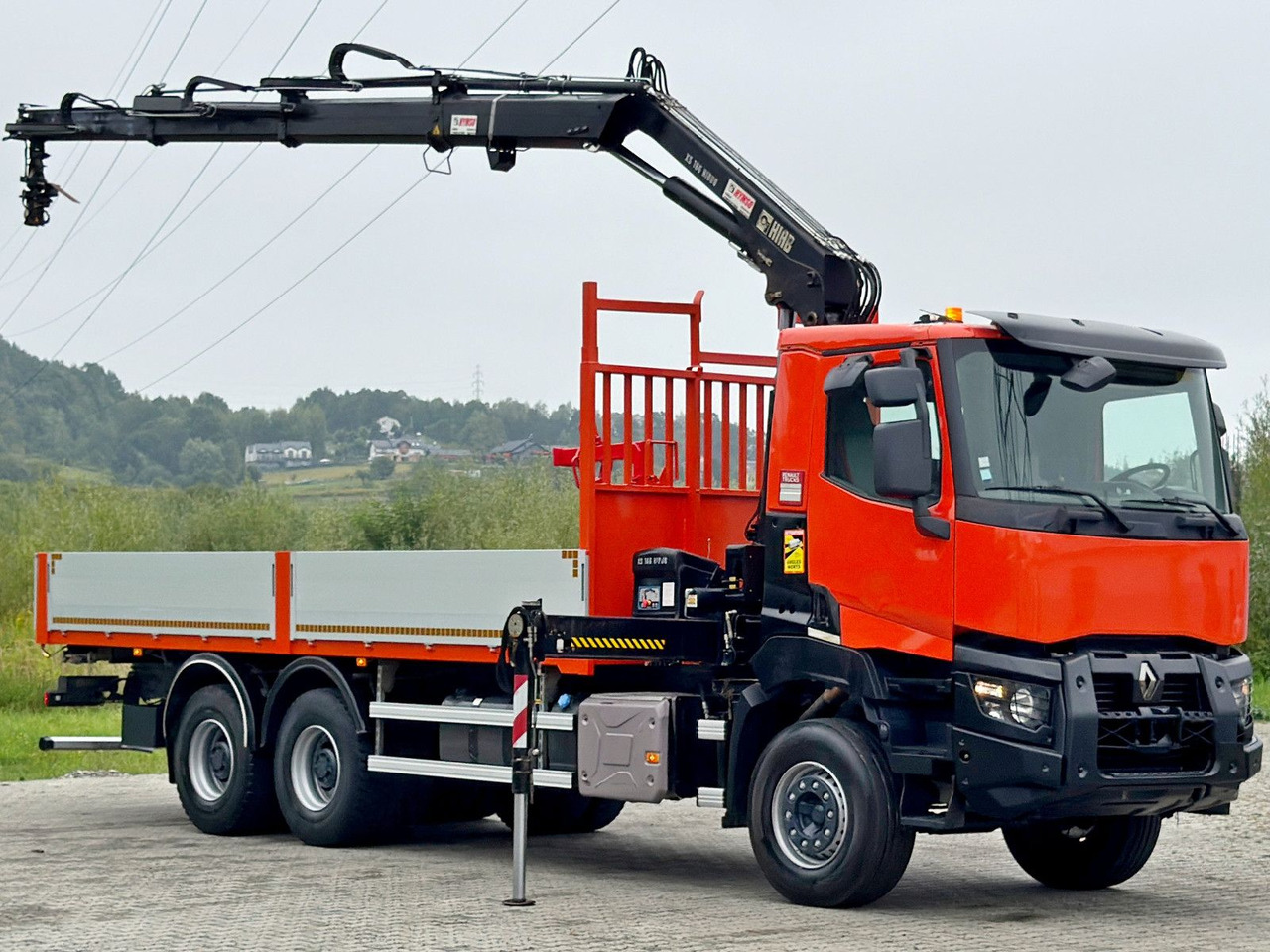Renault K 380 * HIAB 166 BS-3 HIDUO + FUNK* 6x4 - Camión grúa: foto 2 Renault K 380 * HIAB 166 BS-3 HIDUO + FUNK* 6x4 - Camión grúa: foto 2
