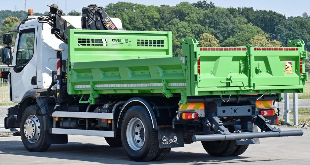 Camión grúa, Camión volquete Renault MIDLUM 220 DXI *KIPPER 3,80m *HIAB 077 B-2 DUO: foto 8