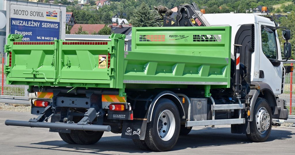 Camión grúa, Camión volquete Renault MIDLUM 220 DXI *KIPPER 3,80m *HIAB 077 B-2 DUO: foto 7