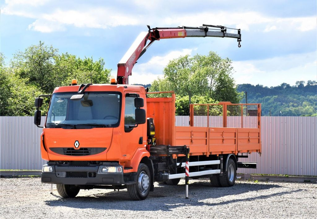Renault MIDLUM 220 DXI *PRITSCHE 7,20m *FASSI F80A.23 - Camión grúa: foto 2 Renault MIDLUM 220 DXI *PRITSCHE 7,20m *FASSI F80A.23 - Camión grúa: foto 2