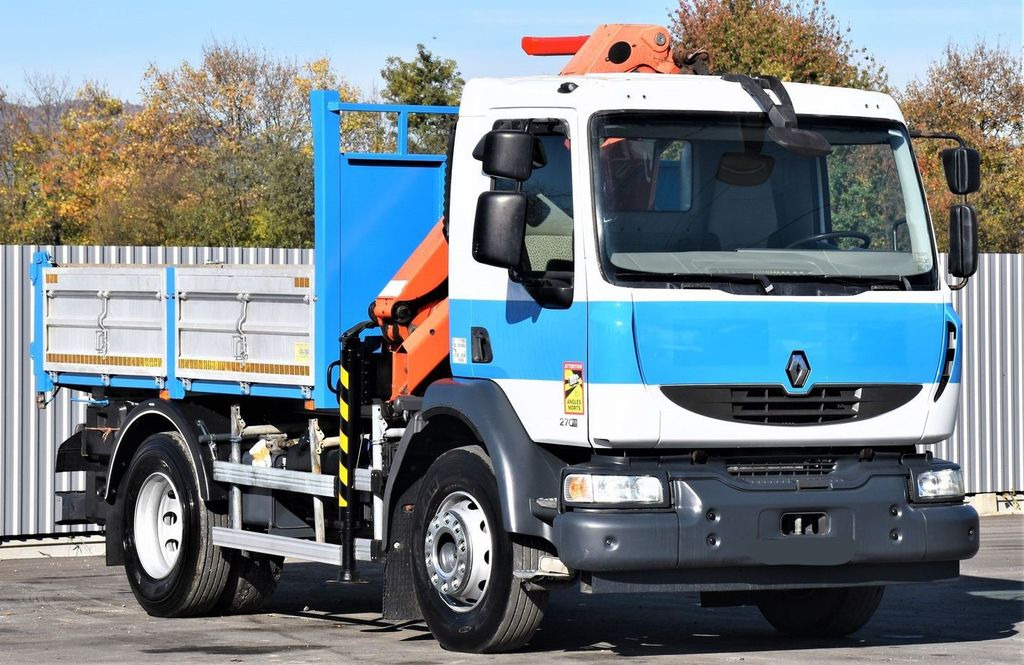 Renault MIDLUM 270 DXI *TIPPER 3,50m *PK 8501-K/FUNK - Camión grúa, Camión volquete: foto 3 Renault MIDLUM 270 DXI *TIPPER 3,50m *PK 8501-K/FUNK - Camión grúa, Camión volquete: foto 3
