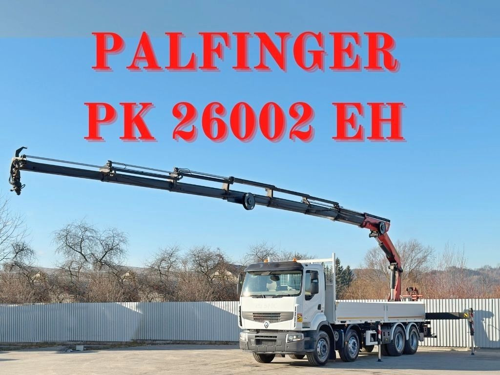 Renault Premium 430 DXI * PRITSCHE 7,40m *PK 26002 EH - Camión grúa: foto 1 Renault Premium 430 DXI * PRITSCHE 7,40m *PK 26002 EH - Camión grúa: foto 1