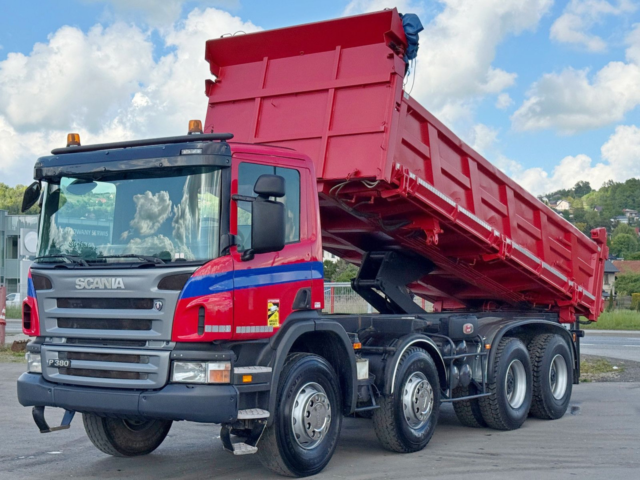 Scania P 380 Kipper 6,10m + BORDMATIC* 8x4 Scania P 380 Kipper 6,10m + BORDMATIC* 8x4 - Camión volquete: foto 4 Scania P 380 Kipper 6,10m + BORDMATIC* 8x4 Scania P 380 Kipper 6,10m + BORDMATIC* 8x4 - Camión volquete: foto 4