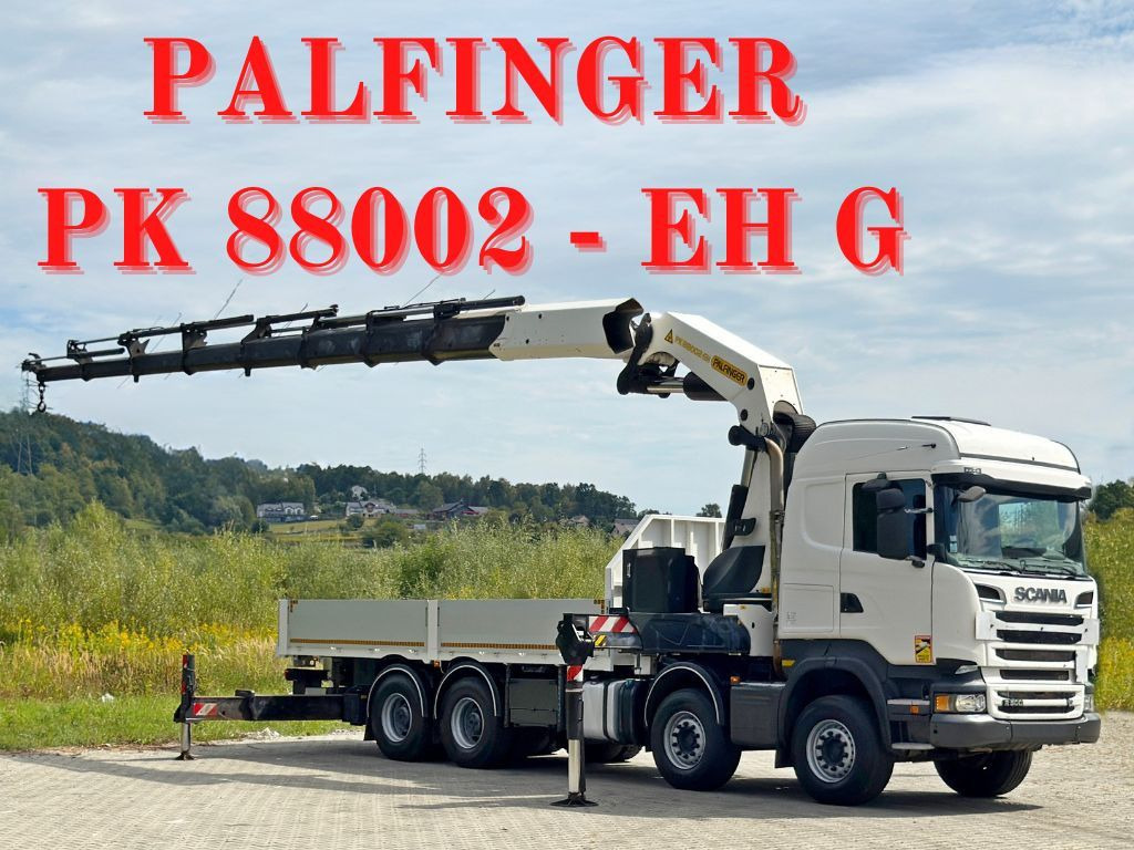 Scania R 500 * PK 88002 - EH G + FUNK * 8x4 *TOPZUSTAND - Camión grúa: foto 1 Scania R 500 * PK 88002 - EH G + FUNK * 8x4 *TOPZUSTAND - Camión grúa: foto 1