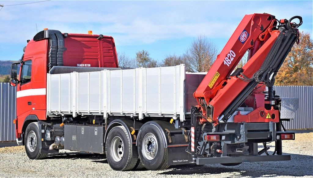 Leasing de Volvo FH 480 Kipper 6,20m + HMF 1823 K3 + FUNK  Volvo FH 480 Kipper 6,20m + HMF 1823 K3 + FUNK: foto 7