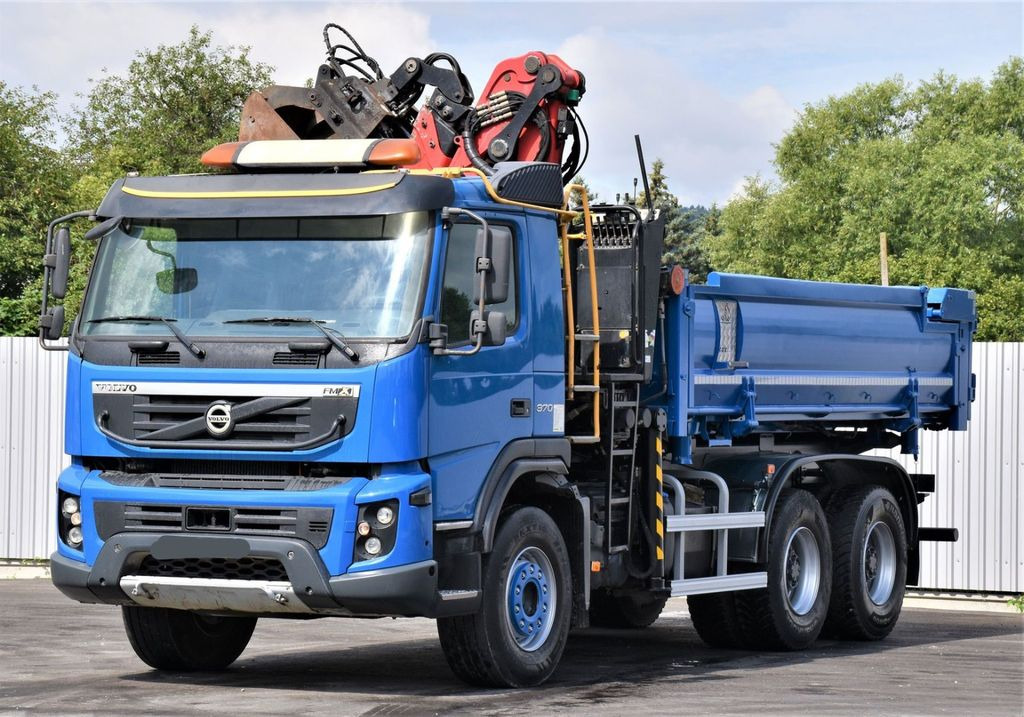 Volvo FMX 370 Kipper 4,90m *EPSILON Q150Z/FUNK*6x4 - Camión grúa, Camión volquete: foto 5 Volvo FMX 370 Kipper 4,90m *EPSILON Q150Z/FUNK*6x4 - Camión grúa, Camión volquete: foto 5
