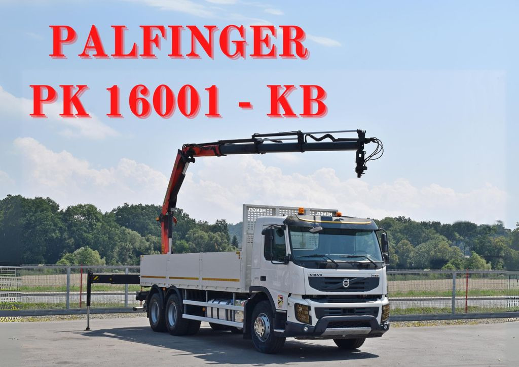 Volvo FMX 370 PRITSCHE 6,60m *PK 16001 - KB+FUNK/6x4 - Camión grúa, Camión volquete: foto 1 Volvo FMX 370 PRITSCHE 6,60m *PK 16001 - KB+FUNK/6x4 - Camión grúa, Camión volquete: foto 1