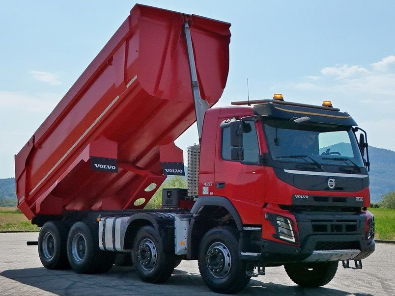 Volvo FMX 420 Kipper * TOPZUSTAND / 8x4 ! - Camión volquete: foto 4 Volvo FMX 420 Kipper * TOPZUSTAND / 8x4 ! - Camión volquete: foto 4