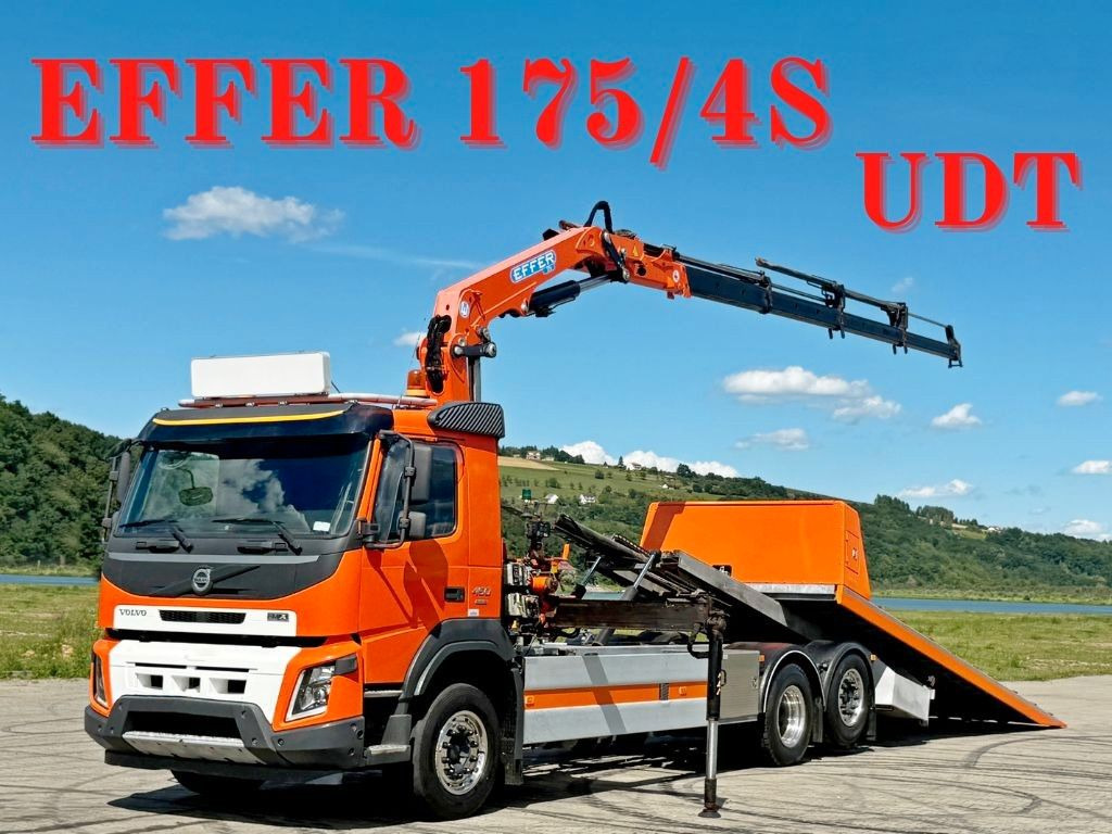 Volvo FMX 450 Abschleppwagen 6,70 m *EFFER 175/4S*FUNK - Grua de remolque autos: foto 1 Volvo FMX 450 Abschleppwagen 6,70 m *EFFER 175/4S*FUNK - Grua de remolque autos: foto 1