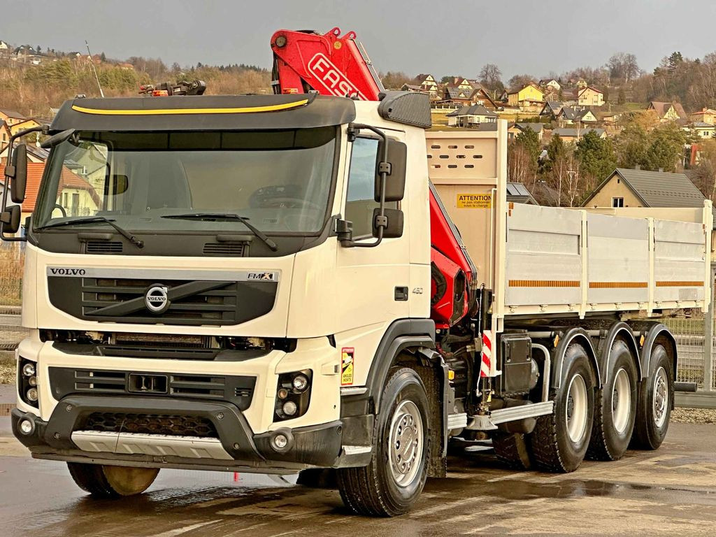 Volvo FMX 450 Kipper 6,50m*FASSI F215A.0.24 + FUNK*8x4 - Camión volquete: foto 4 Volvo FMX 450 Kipper 6,50m*FASSI F215A.0.24 + FUNK*8x4 - Camión volquete: foto 4