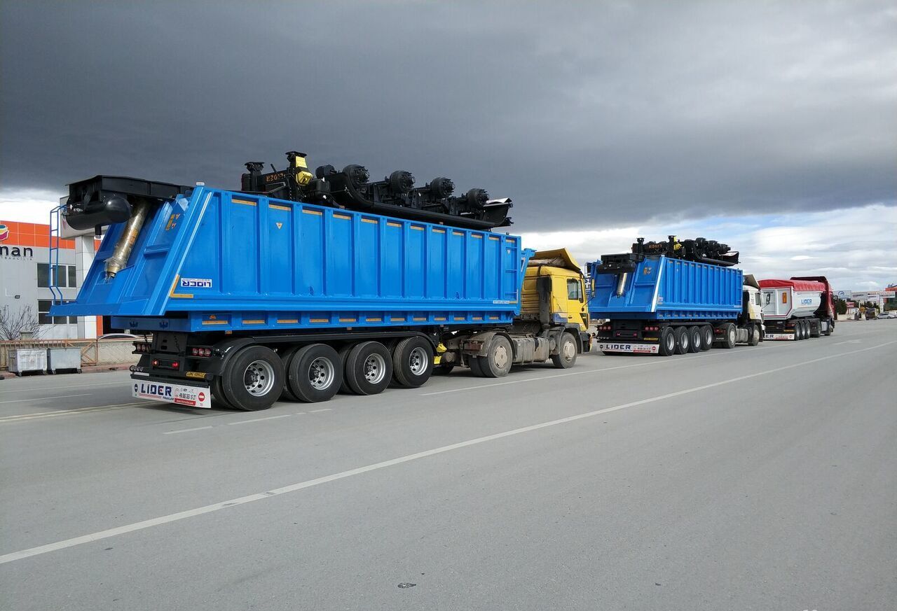Semirremolque volquete nuevo LIDER 2024 MODEL NEW 35 M3 DUMPER ( BENNE ): foto 13