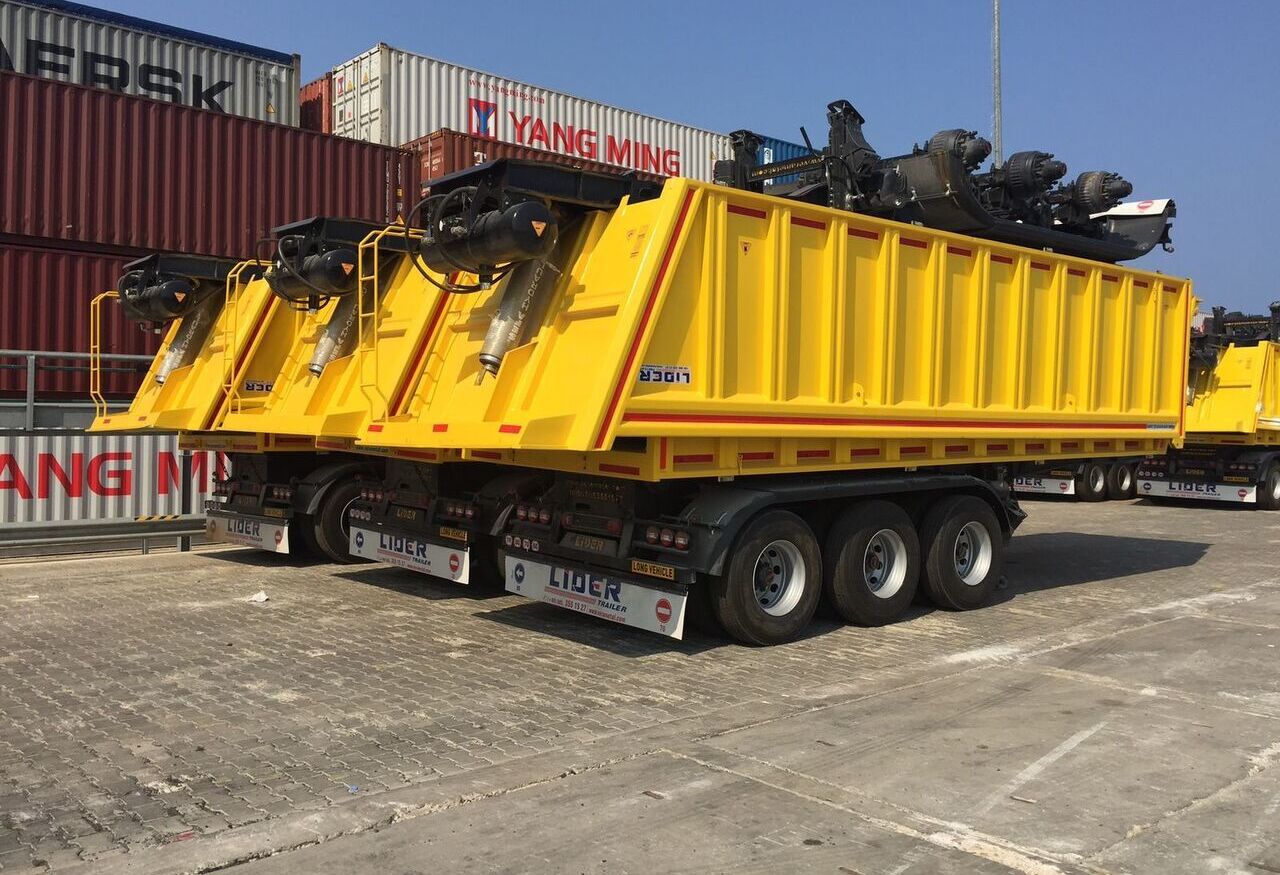 Semirremolque volquete nuevo LIDER 2024 MODEL NEW 35 M3 DUMPER ( BENNE ): foto 8