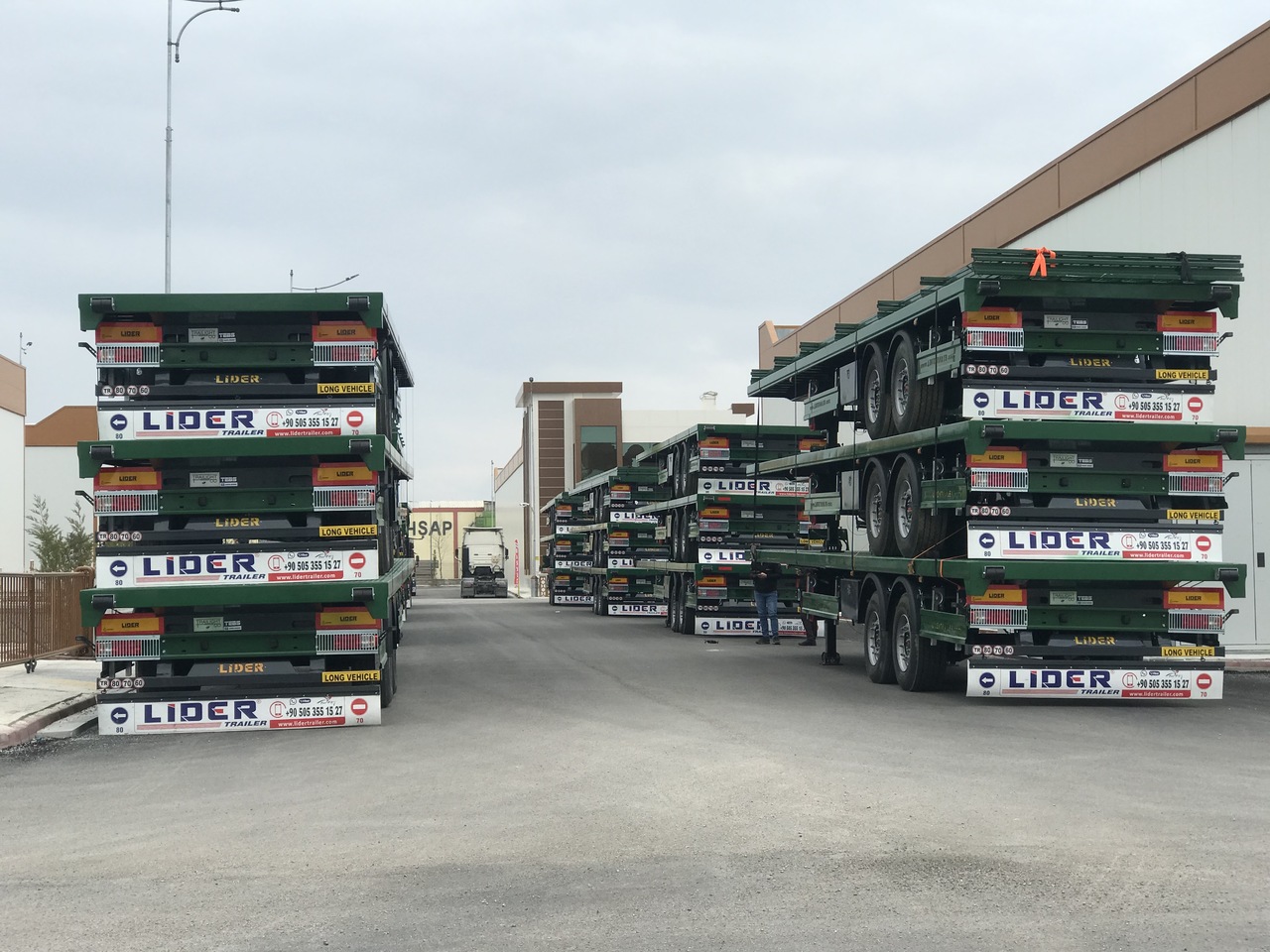 Semirremolque portacontenedore/ Intercambiable nuevo LIDER 2025 MODEL NEW DIRECTLY FROM MANUFACTURER FACTORY AVAILABLE READ: foto 8