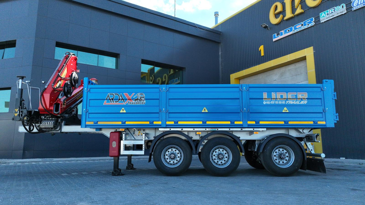 Semirremolque volquete para transporte de madera nuevo LIDER 2025 MODELS YEAR NEW (MANUFACTURER COMPANY LIDER TRAILER & TANKER: foto 9