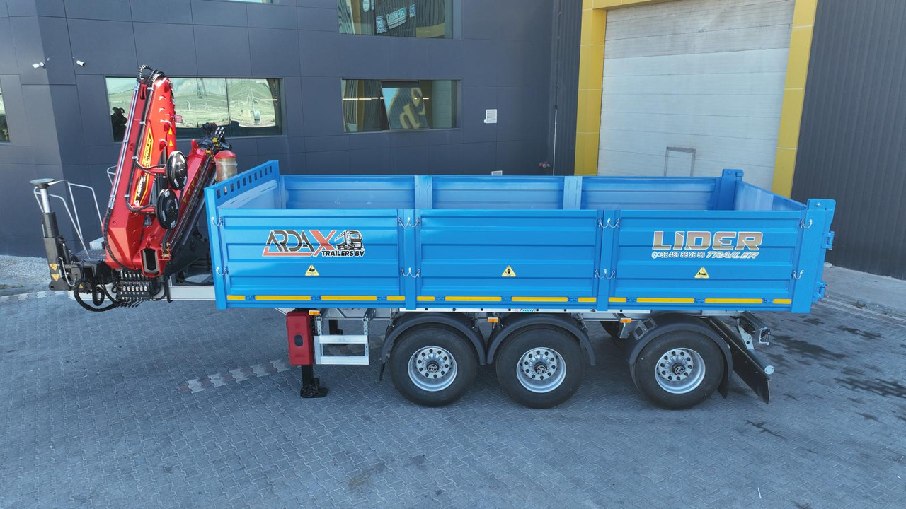 Semirremolque volquete para transporte de madera nuevo LIDER 2025 MODELS YEAR NEW (MANUFACTURER COMPANY LIDER TRAILER & TANKER: foto 10