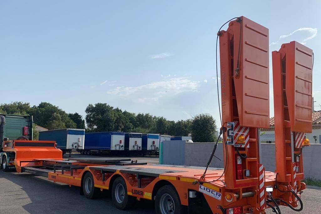 LIDER 2025 YEAR NEW LOWBED TRAILER FOR SALE (MANUFACTURER COMPANY) - Semirremolque góndola rebajadas: foto 4 LIDER 2025 YEAR NEW LOWBED TRAILER FOR SALE (MANUFACTURER COMPANY) - Semirremolque góndola rebajadas: foto 4