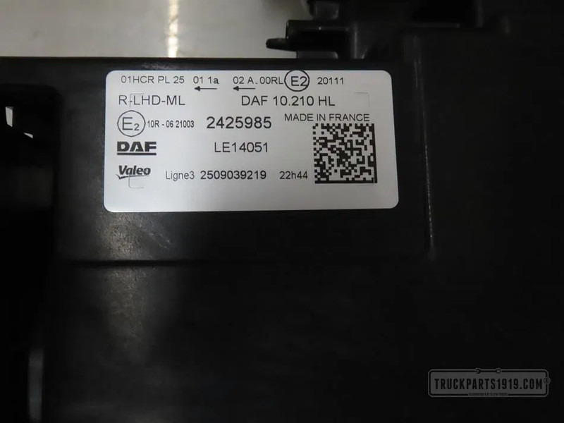 DAF 2188985 Koplamp Rechts NGD New - Faro delantero para Camión: foto 3 DAF 2188985 Koplamp Rechts NGD New - Faro delantero para Camión: foto 3