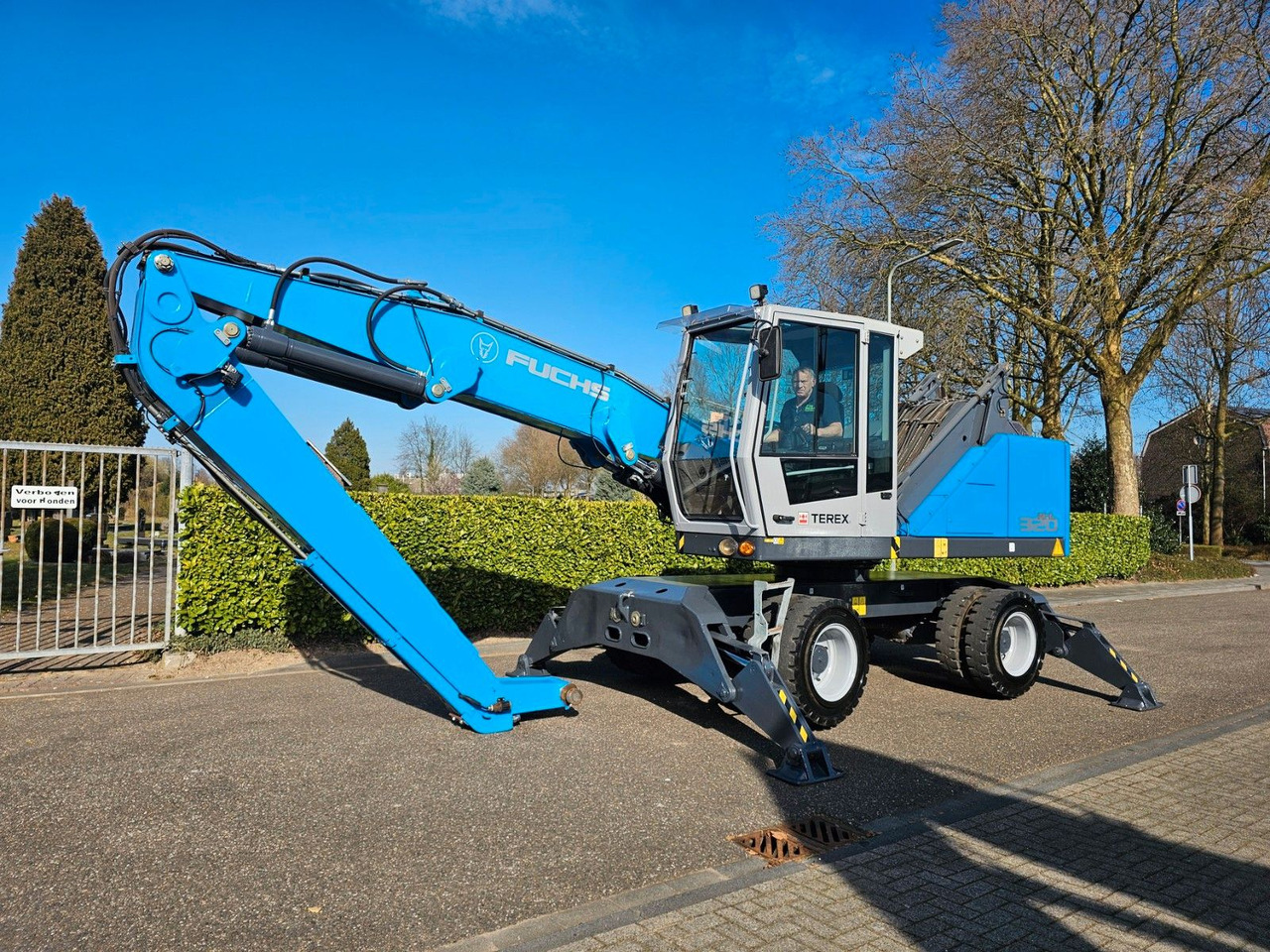 Fuchs MHL 320 Umschlagbagger mit Magnet Anlage - Manipulador de materiales: foto 5 Fuchs MHL 320 Umschlagbagger mit Magnet Anlage - Manipulador de materiales: foto 5