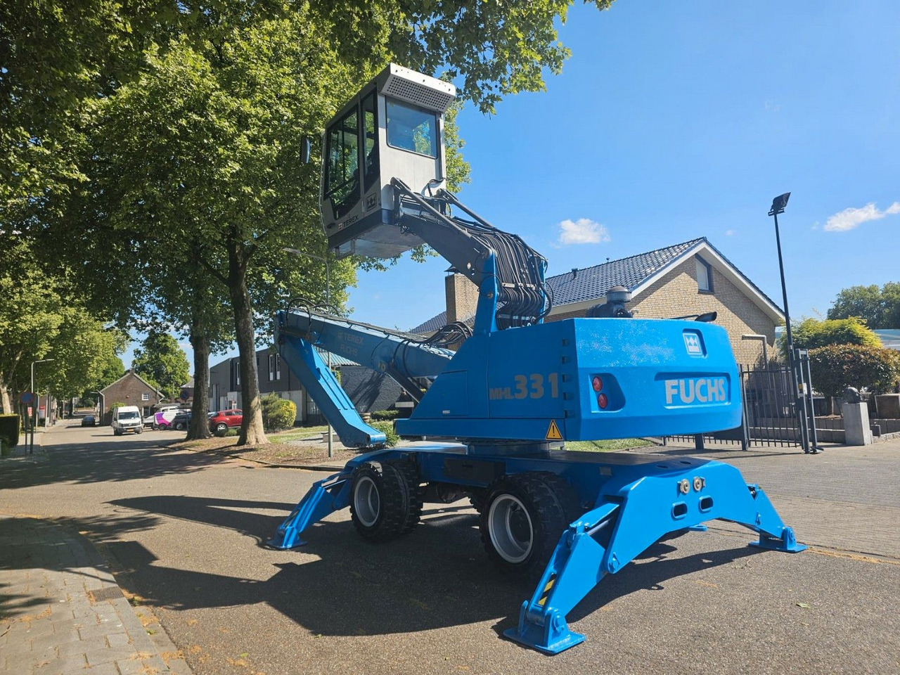 Fuchs MHL 331 Umschlagbagger - Excavadora de ruedas: foto 4 Fuchs MHL 331 Umschlagbagger - Excavadora de ruedas: foto 4