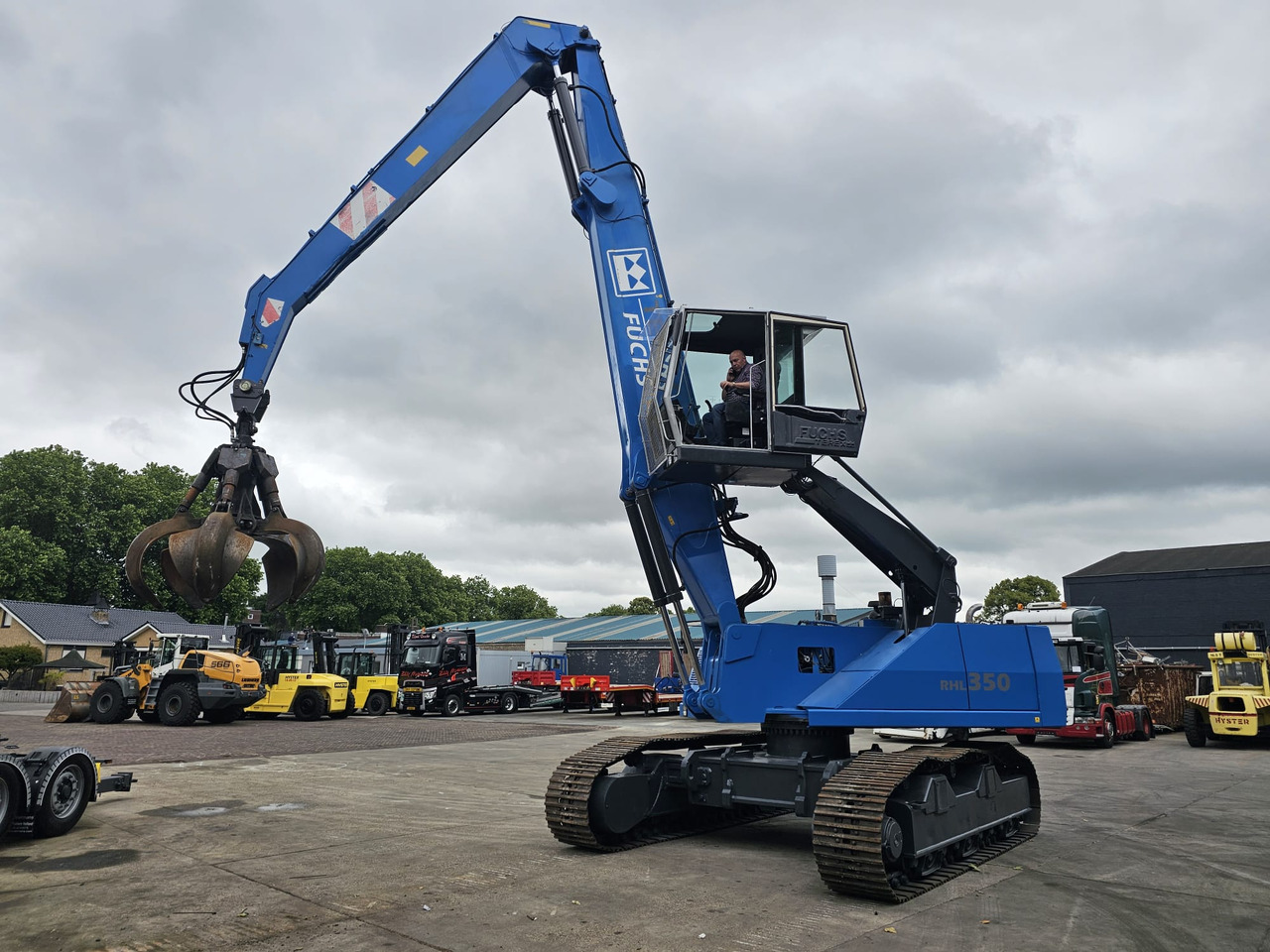 Fuchs RHL 350 Materialhandler With Adjustable Tracks - Manipulador de materiales: foto 1 Fuchs RHL 350 Materialhandler With Adjustable Tracks - Manipulador de materiales: foto 1