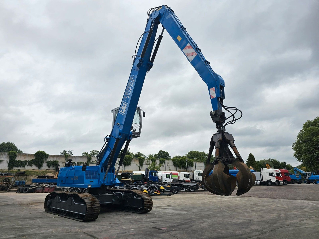 Fuchs RHL 350 Umschlagbagger Mit Verstellbare Raupen - Bulldozer: foto 5 Fuchs RHL 350 Umschlagbagger Mit Verstellbare Raupen - Bulldozer: foto 5