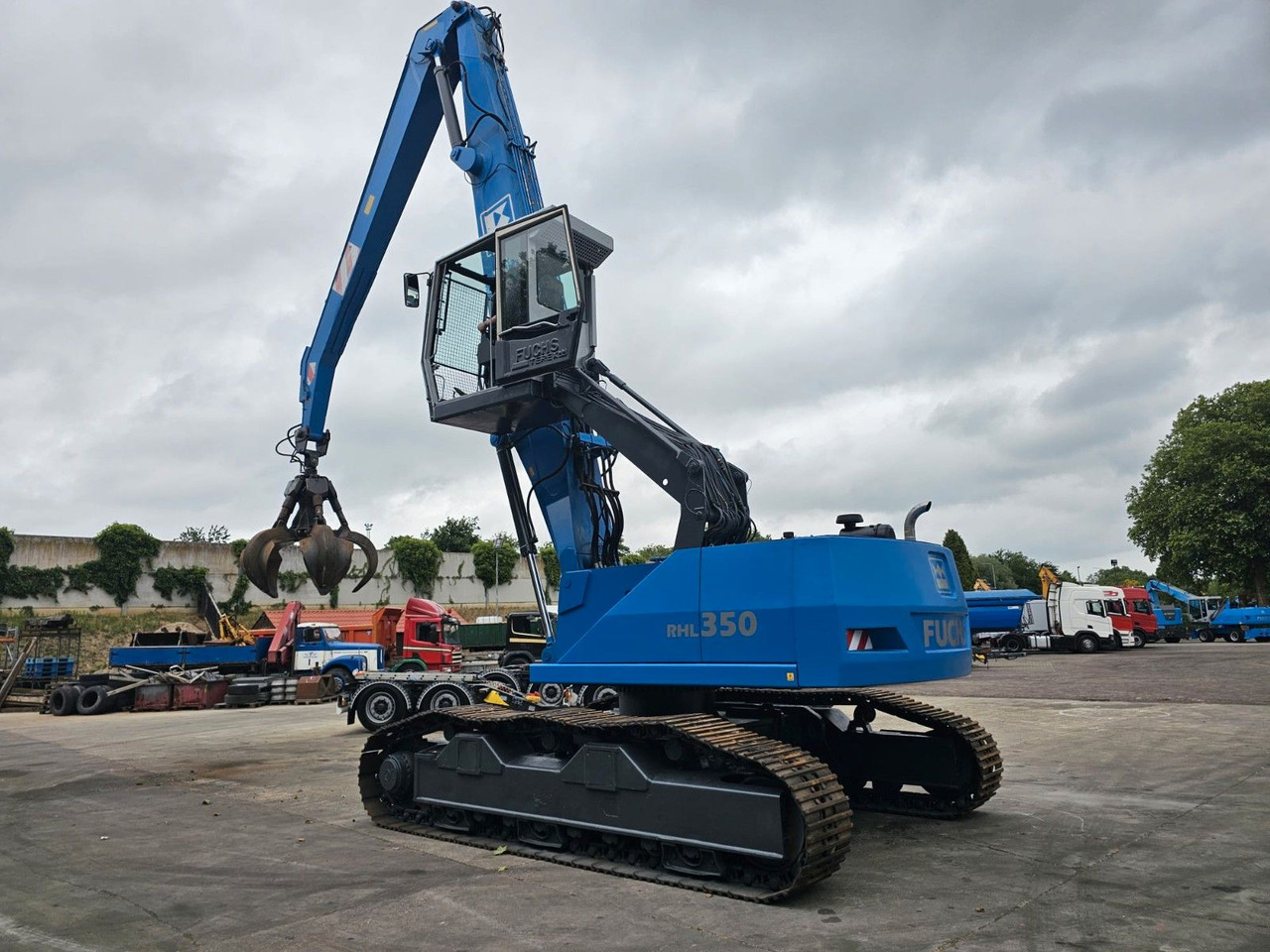 Fuchs RHL 350 Umschlagbagger Mit Verstellbare Raupen - Bulldozer: foto 4 Fuchs RHL 350 Umschlagbagger Mit Verstellbare Raupen - Bulldozer: foto 4