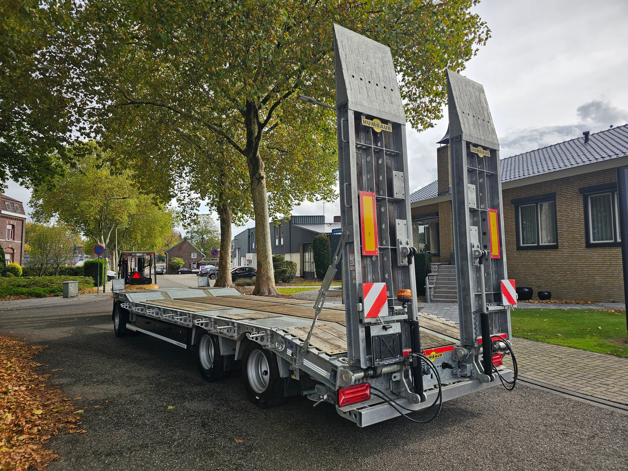 Humbauer HTD30 With Hydraulic Ramps - Remolque góndola rebajadas: foto 4 Humbauer HTD30 With Hydraulic Ramps - Remolque góndola rebajadas: foto 4