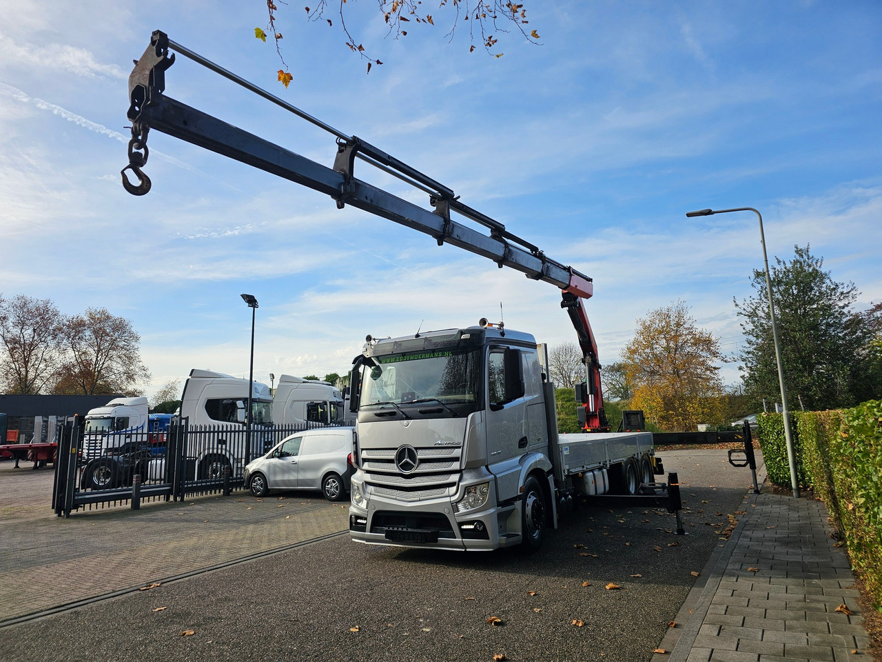 Mercedes Benz Actros 2645 6x4 - Camión caja abierta, Camión grúa: foto 3 Mercedes Benz Actros 2645 6x4 - Camión caja abierta, Camión grúa: foto 3