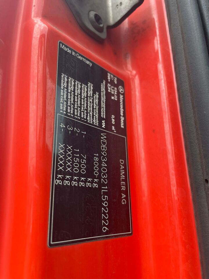 ELECTRONIC INSTRUMENT CLUSTER ACTROS MP3 CHROME - Tacógrafo: foto 4 ELECTRONIC INSTRUMENT CLUSTER ACTROS MP3 CHROME - Tacógrafo: foto 4