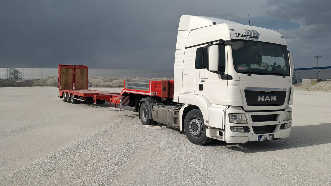 Leasing de EMIRSAN 3 AXLE EXTENDABLE PLATFORM LOWBED EMIRSAN 3 AXLE EXTENDABLE PLATFORM LOWBED: foto 11