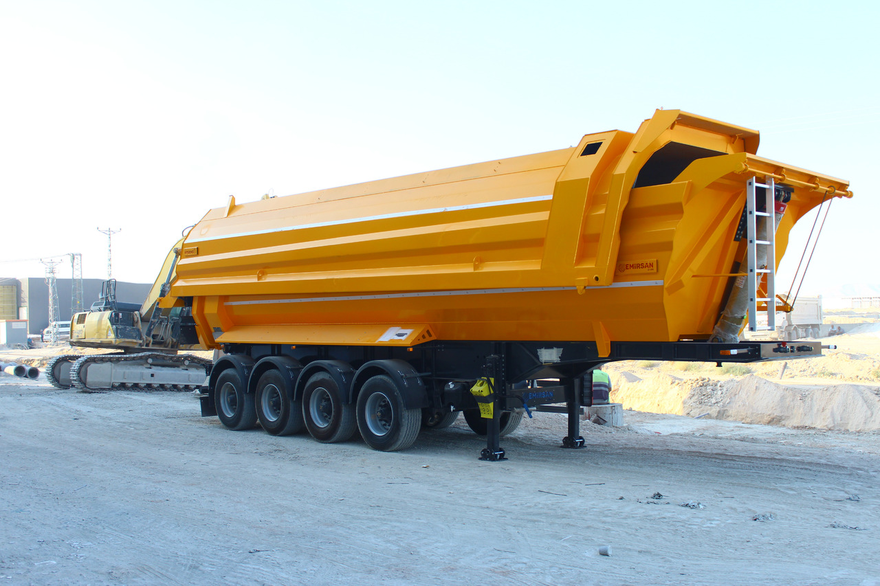 EMIRSAN 4 AXLE HEAVY DUTY TIPPER - Semirremolque volquete: foto 4 EMIRSAN 4 AXLE HEAVY DUTY TIPPER - Semirremolque volquete: foto 4