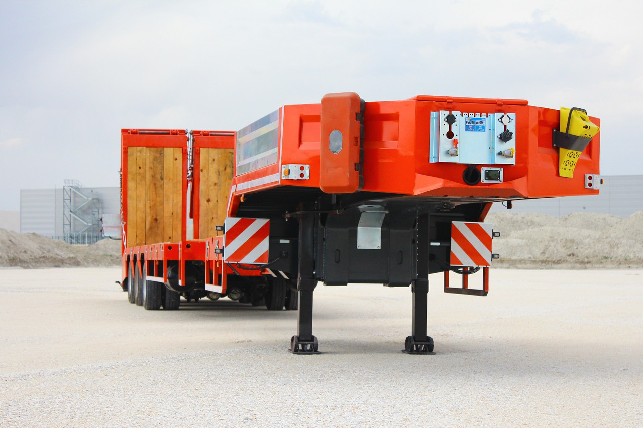 Semirremolque góndola rebajadas nuevo EMIRSAN Immediate Delivery From Stock - 3 Axle 60 Tons Capacity Lowbed: foto 7