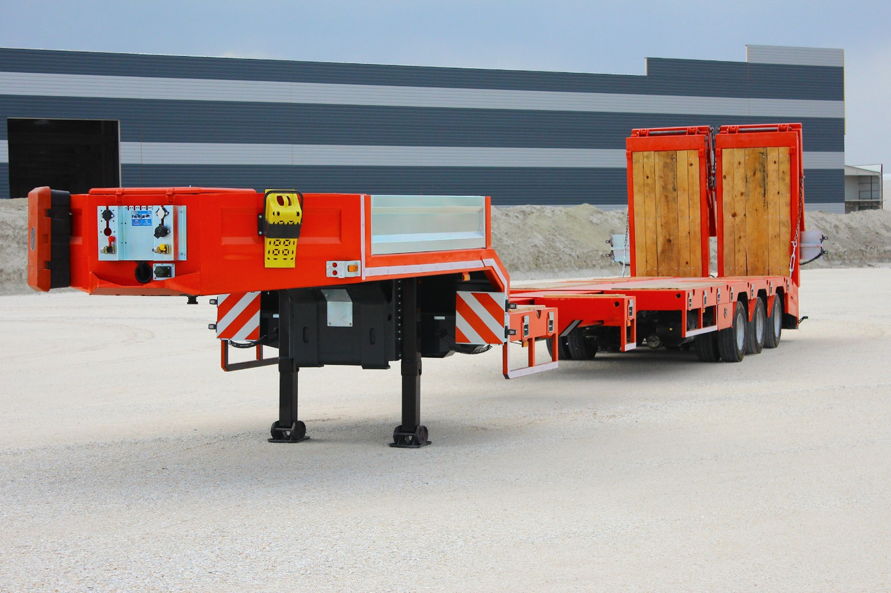 Semirremolque góndola rebajadas nuevo EMIRSAN Immediate Delivery From Stock - 3 Axle 60 Tons Capacity Lowbed: foto 9