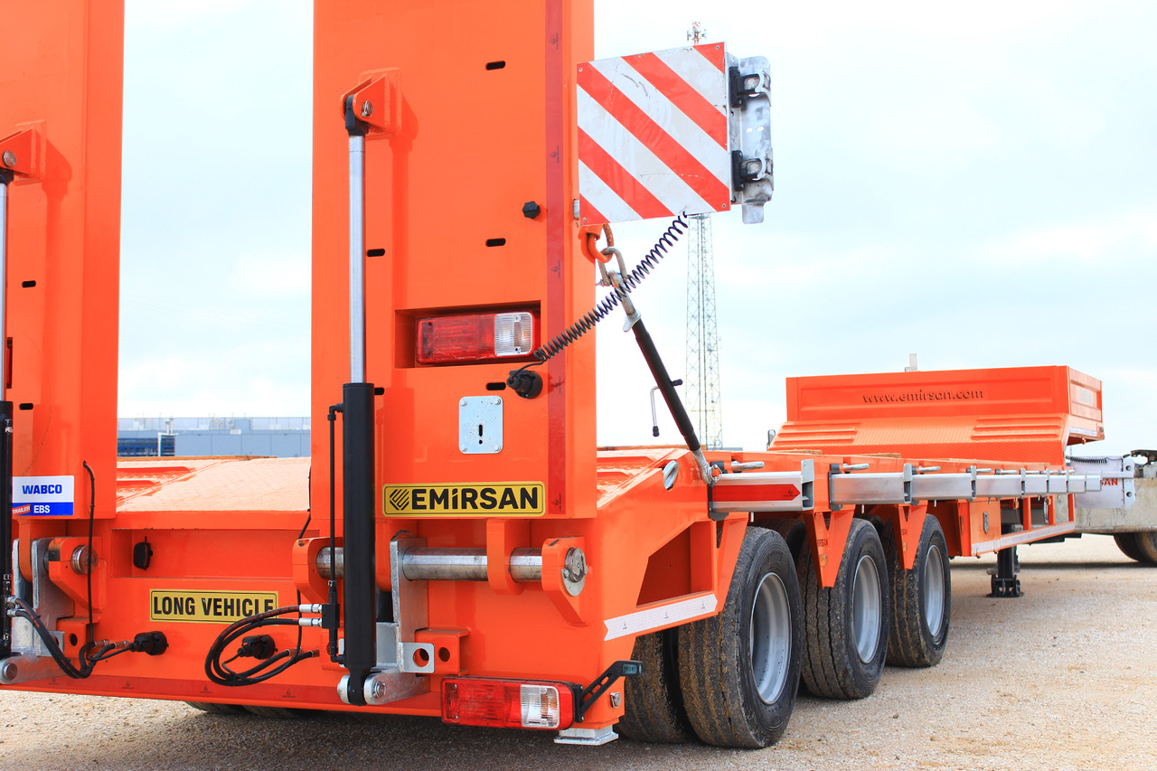 Semirremolque góndola rebajadas nuevo EMIRSAN Immediate Delivery From Stock - 3 Axle 60 Tons Capacity Lowbed: foto 18