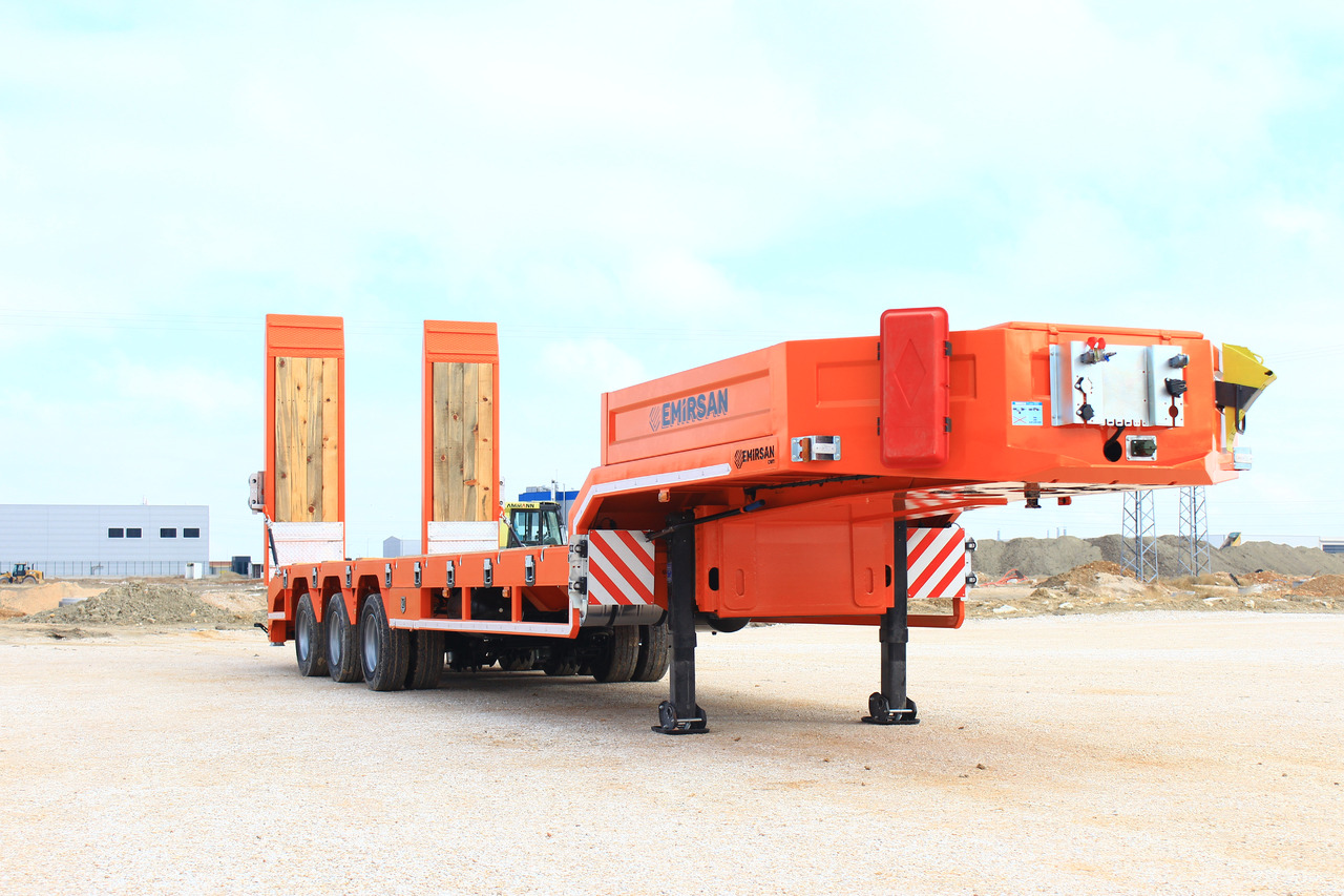 Semirremolque góndola rebajadas nuevo EMIRSAN Immediate Delivery From Stock - 3 Axle 60 Tons Capacity Lowbed: foto 14