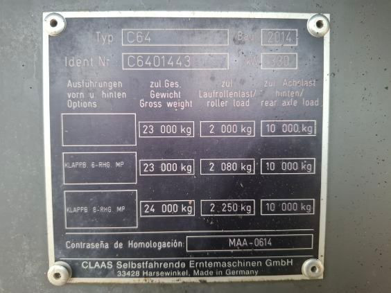 CLAAS LEXION 670 - Cosechadora de granos: foto 5 CLAAS LEXION 670 - Cosechadora de granos: foto 5