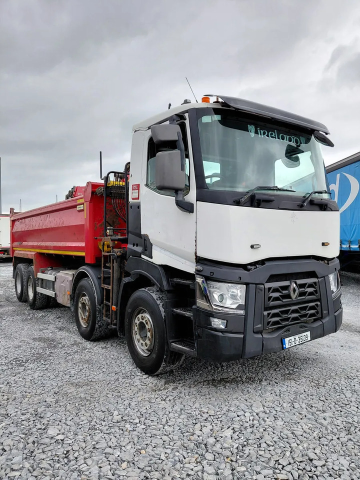 2015 Renault C 380 Grab Tipper 8×4 - Camión volquete, Camión grúa: foto 2 2015 Renault C 380 Grab Tipper 8×4 - Camión volquete, Camión grúa: foto 2