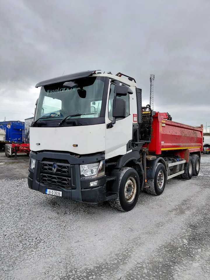 2015 Renault C 380 Grab Tipper 8×4 - Camión volquete, Camión grúa: foto 4 2015 Renault C 380 Grab Tipper 8×4 - Camión volquete, Camión grúa: foto 4
