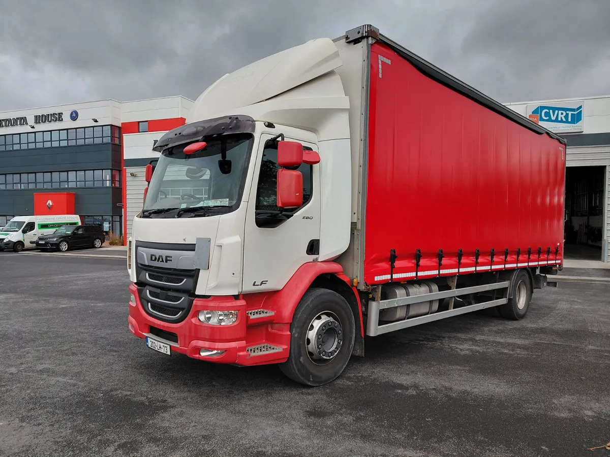 Leasing de  2020 DAF 260 HP AUTO CURTAINSIDER 2020 DAF 260 HP AUTO CURTAINSIDER: foto 12