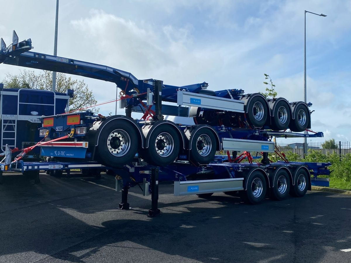 New D-TEC CONTAINER CHASSIS PM-3-SSliding - Remolque portacontenedore/ Intercambiable: foto 1 New D-TEC CONTAINER CHASSIS PM-3-SSliding - Remolque portacontenedore/ Intercambiable: foto 1
