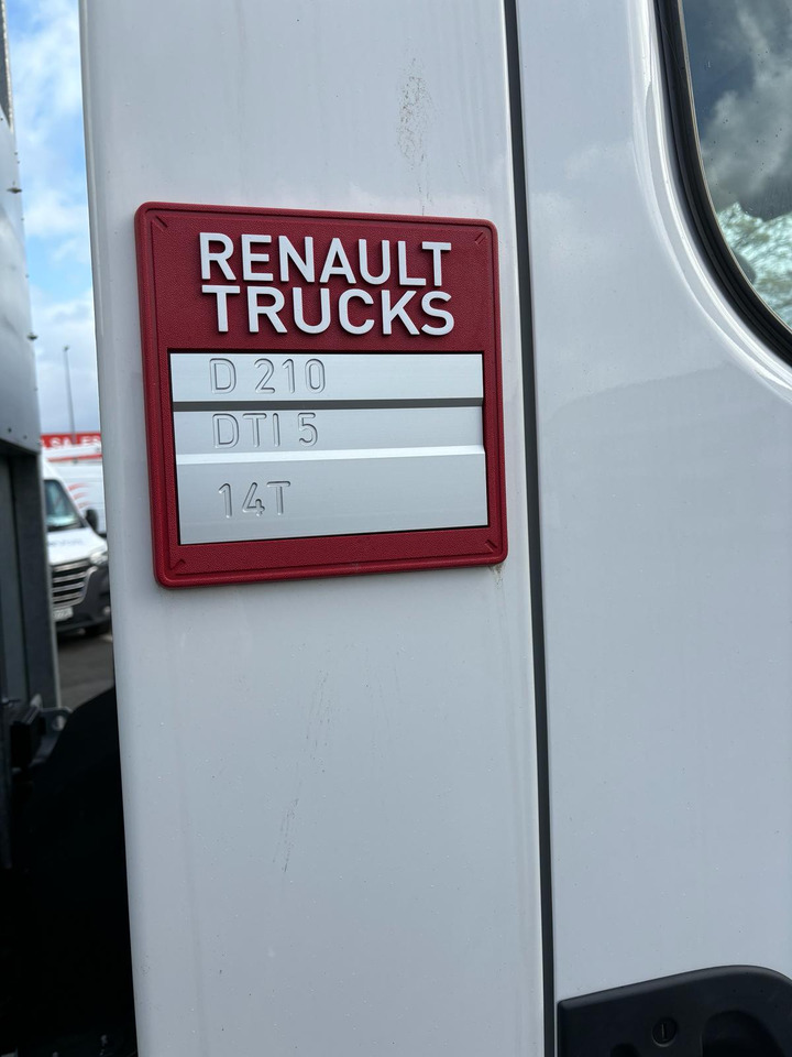 Camión caja abierta, Camión grúa Renault Trucks D 14 Flatbed drop side poling truck: foto 15