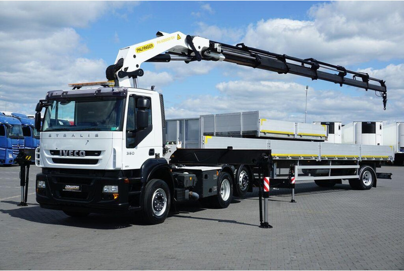 Iveco STRALIS / 260E36 / 6 X 2 / HDS PALFINGER PK 42 002 SH-E / WYSIĘG - Cabeza tractora: foto 1 Iveco STRALIS / 260E36 / 6 X 2 / HDS PALFINGER PK 42 002 SH-E / WYSIĘG - Cabeza tractora: foto 1