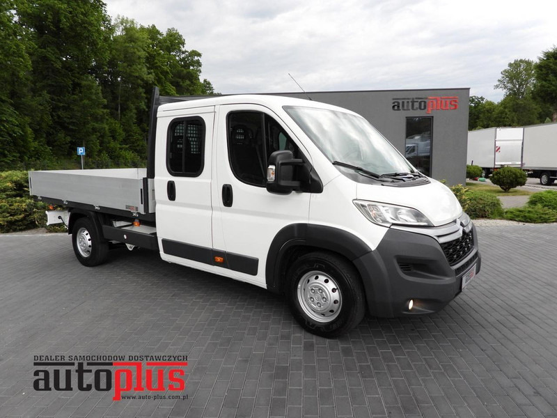 Citroën JUMPER SKRZYNIA PODWÓJNA KABINA DOKA 7 MIEJSC TEMPOMAT KLIMATYZ - Furgoneta caja abierta, Furgoneta combi: foto 1 Citroën JUMPER SKRZYNIA PODWÓJNA KABINA DOKA 7 MIEJSC TEMPOMAT KLIMATYZ - Furgoneta caja abierta, Furgoneta combi: foto 1